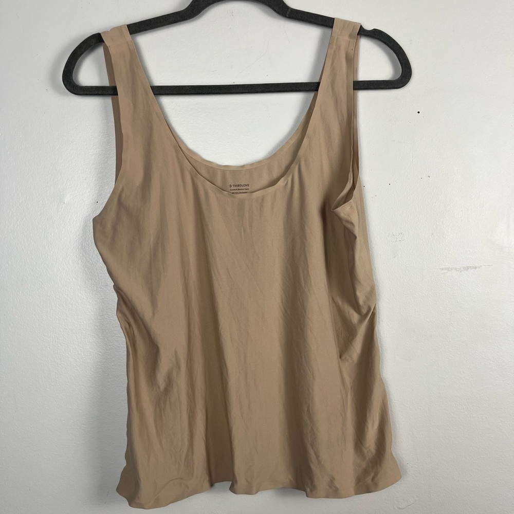 Thirdlove nude tank top size XL
